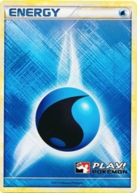 Water Energy (2010 Play Pokemon Promo) [League & Championship Cards] | Cracking-Singles