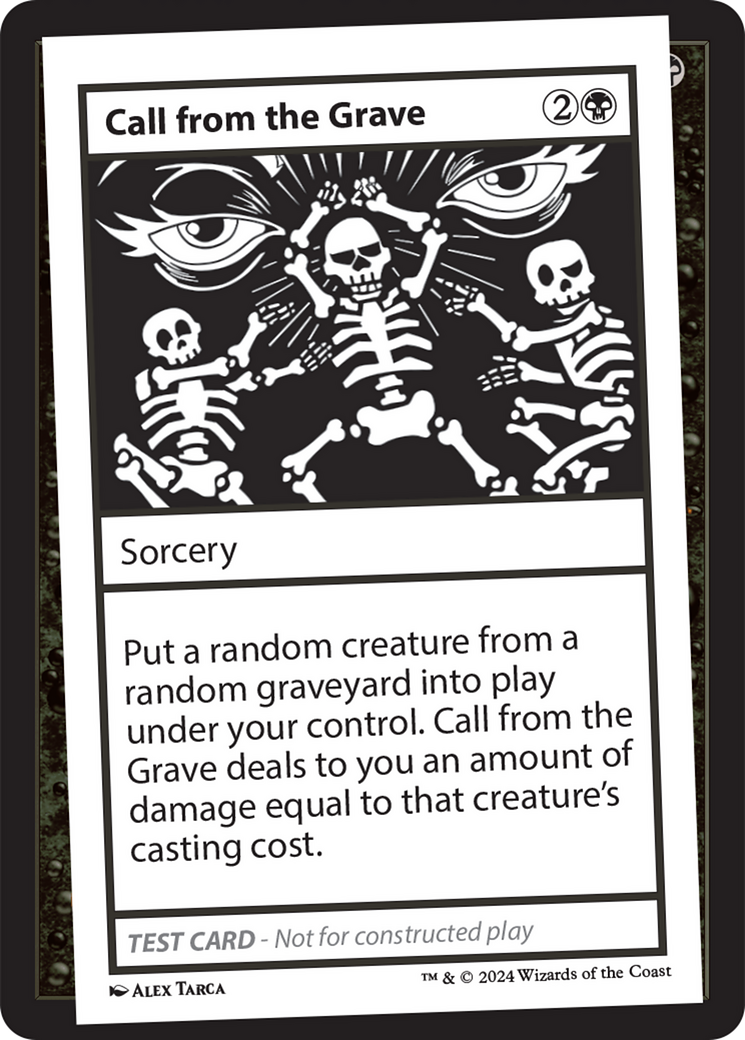 Call from the Grave [Mystery Booster 2 Playtest Cards] | Cracking-Singles