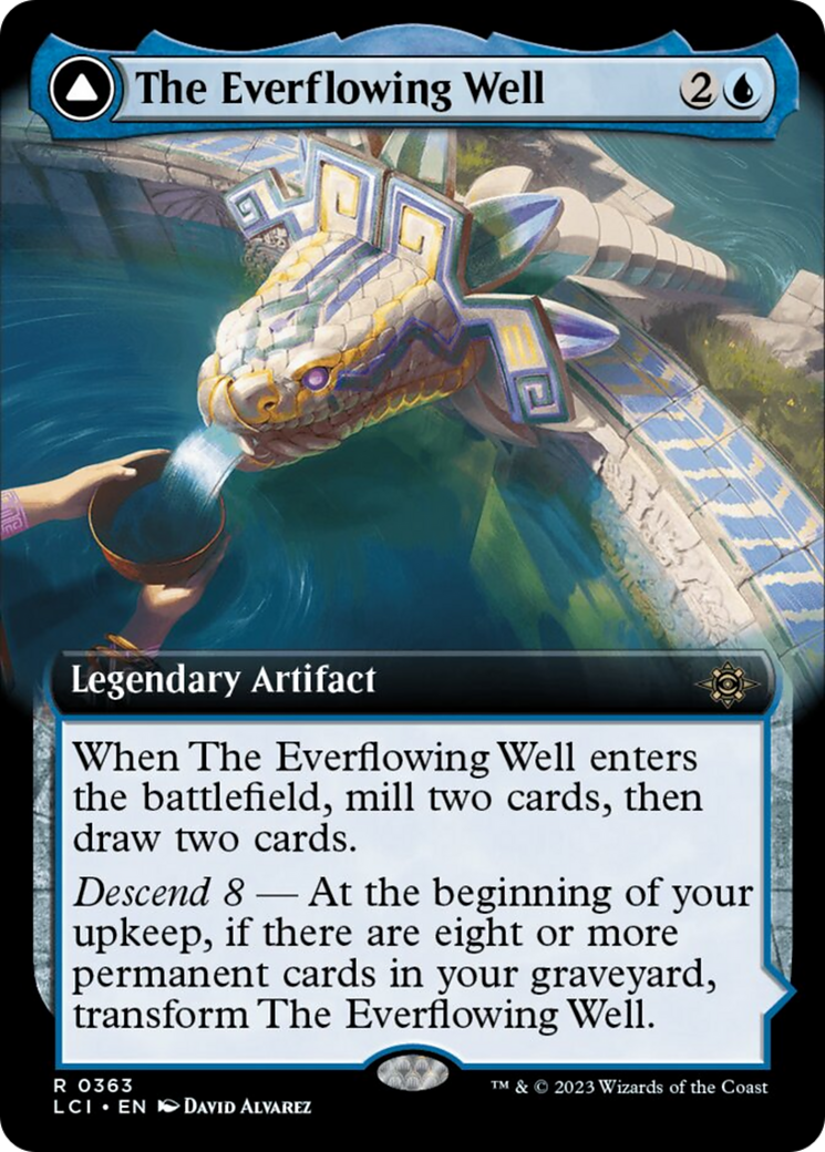 The Everflowing Well // The Myriad Pools (Extended Art) [The Lost Caverns of Ixalan] | Cracking-Singles