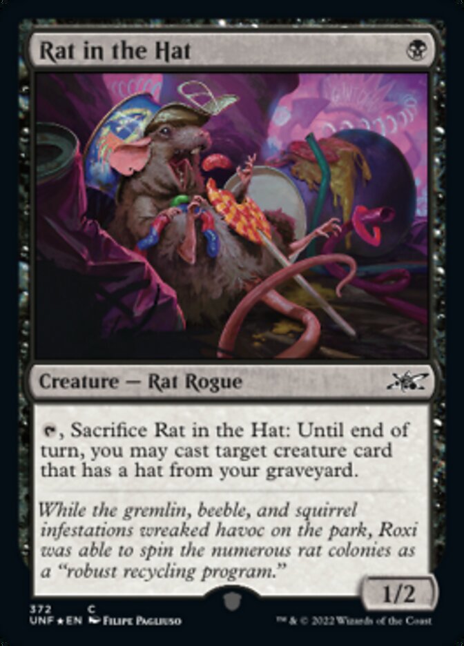 Rat in the Hat (Galaxy Foil) [Unfinity] | Cracking-Singles