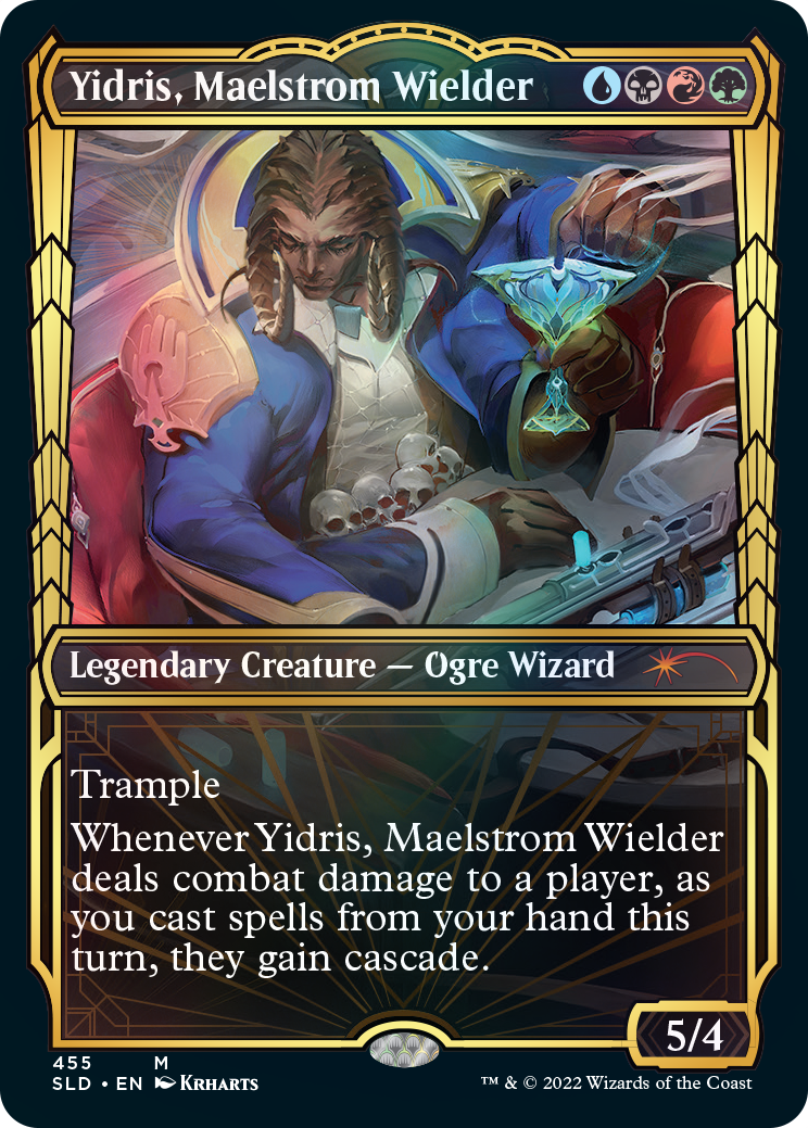 Yidris, Maelstrom Wielder (Showcase Gilded Foil) [Secret Lair Drop Series] | Cracking-Singles