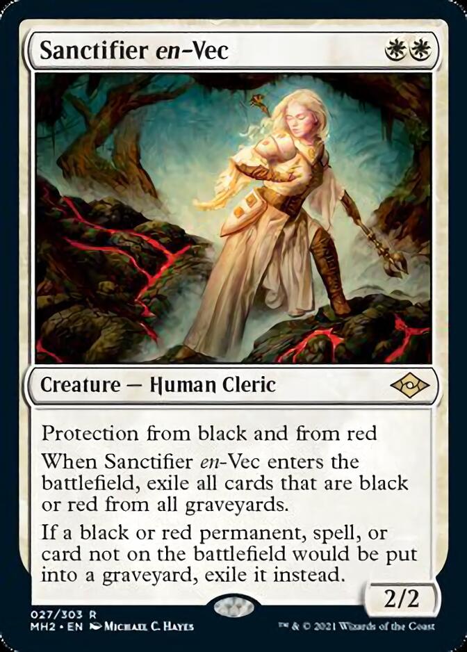 Sanctifier en-Vec [Modern Horizons 2] | Cracking-Singles