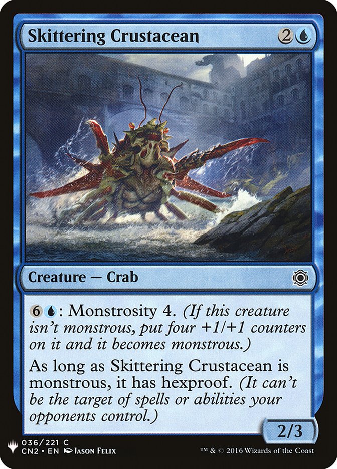 Skittering Crustacean [Mystery Booster] | Cracking-Singles