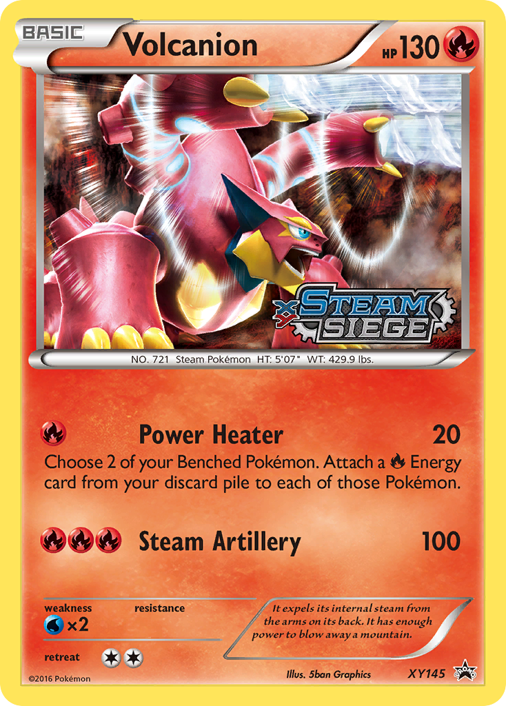 Volcanion (XY145) [XY: Black Star Promos] | Cracking-Singles