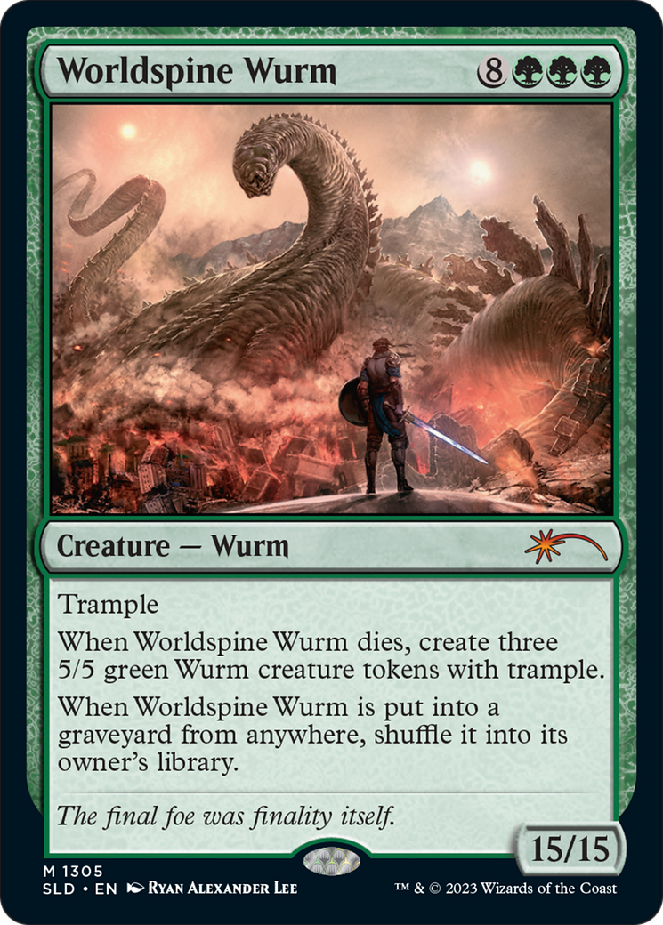 Worldspine Wurm [Secret Lair Drop Series] | Cracking-Singles