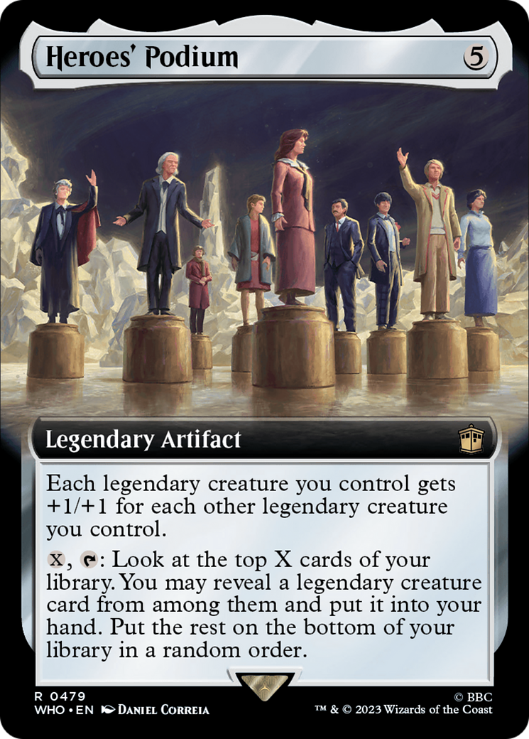 Heroes' Podium (Extended Art) [Doctor Who] | Cracking-Singles