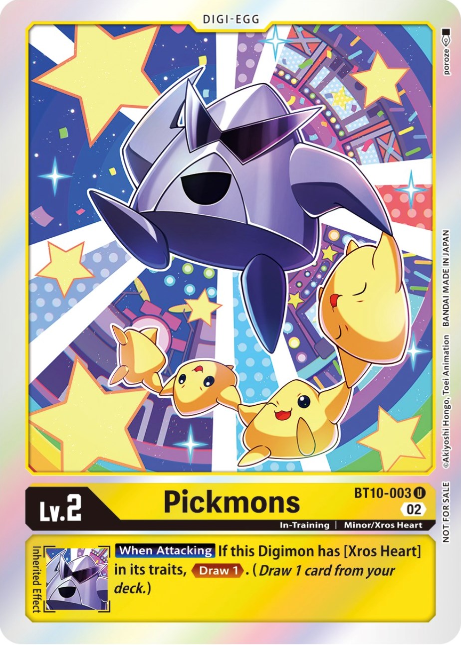 Pickmons [BT10-003] (Official Tournament Pack Vol.8) [Xros Encounter Promos] | Cracking-Singles