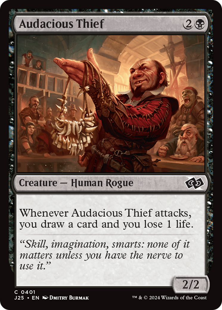 Audacious Thief [Foundations Jumpstart] | Cracking-Singles