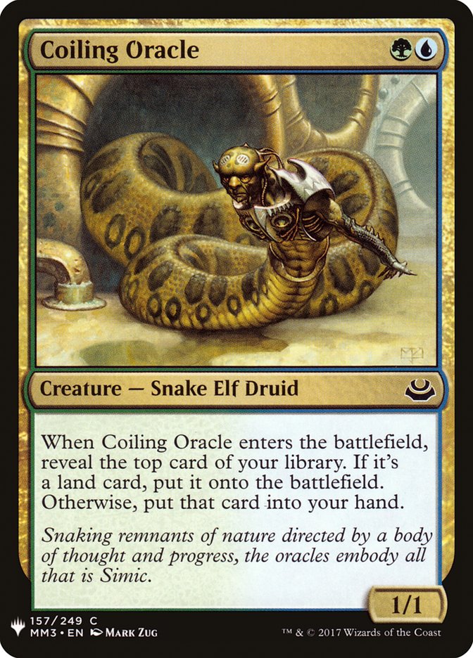 Coiling Oracle [Mystery Booster] | Cracking-Singles