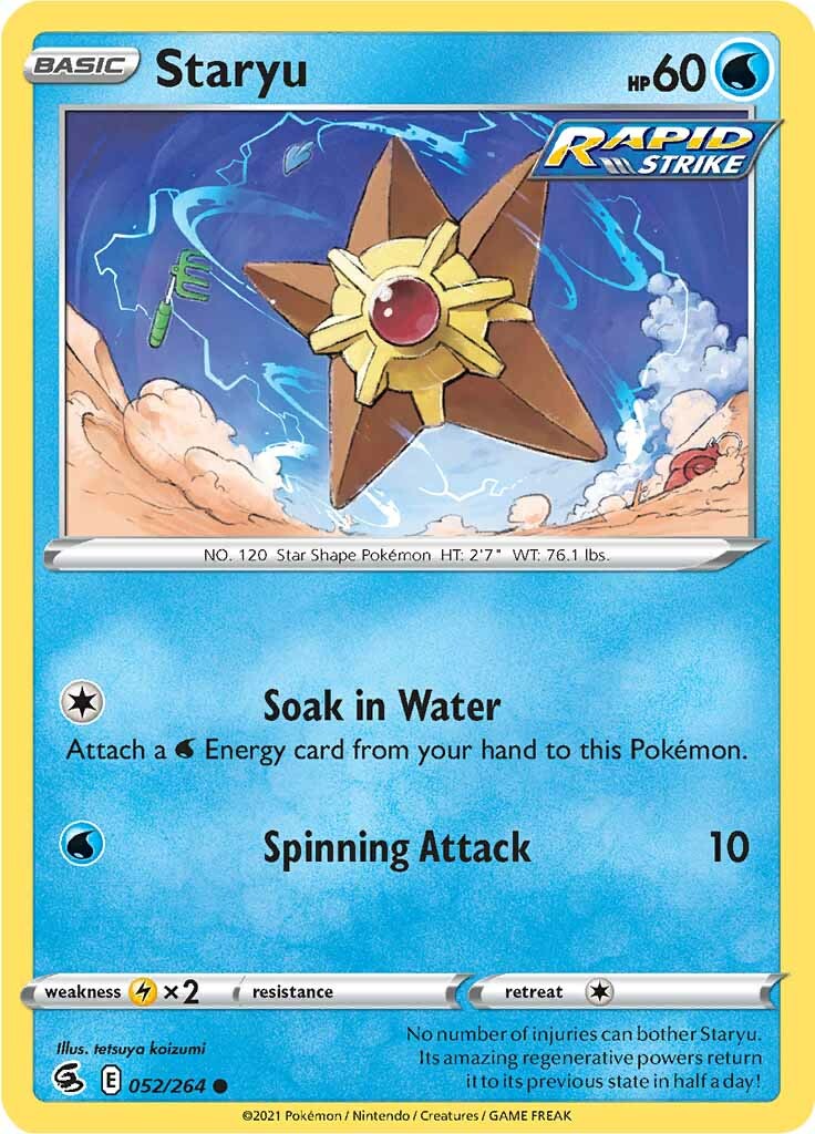 Staryu (052/264) [Sword & Shield: Fusion Strike] | Cracking-Singles