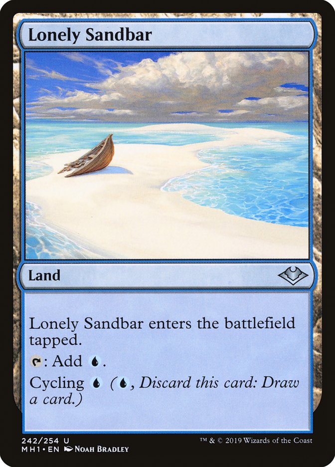 Lonely Sandbar [Modern Horizons] | Cracking-Singles