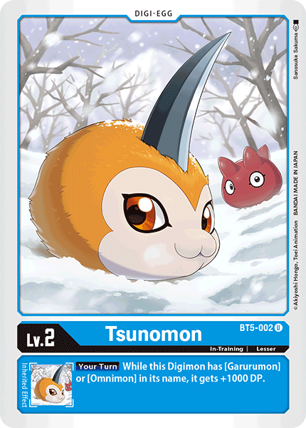 Tsunomon [BT5-002] [Battle of Omni] | Cracking-Singles