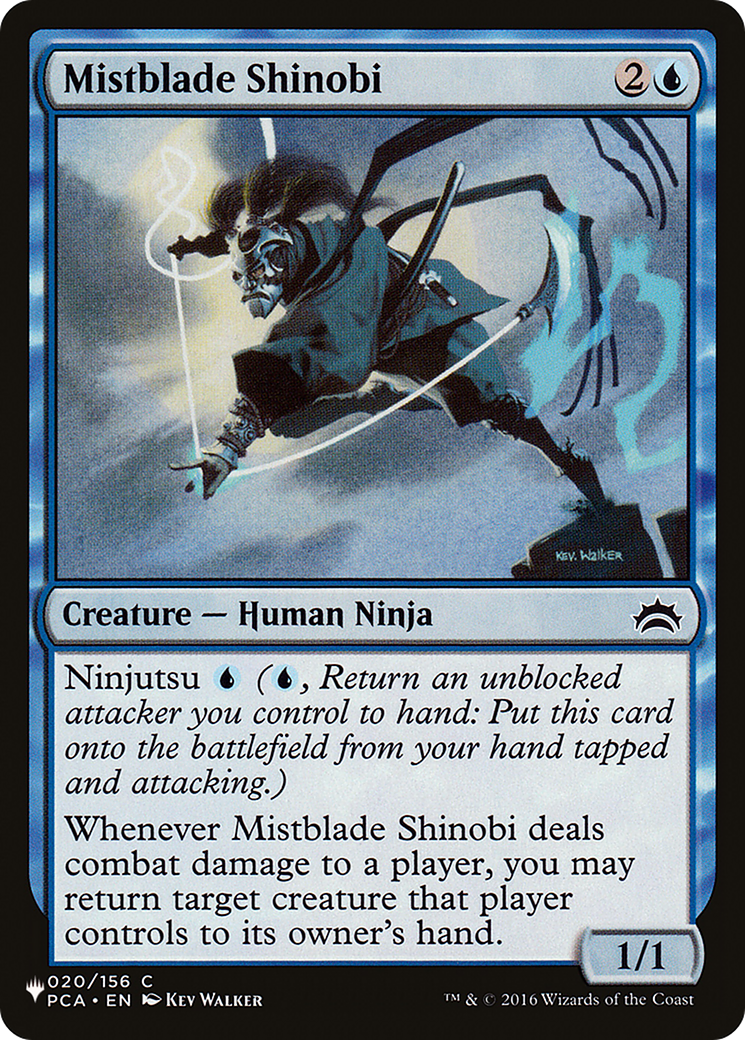 Mistblade Shinobi [The List] | Cracking-Singles