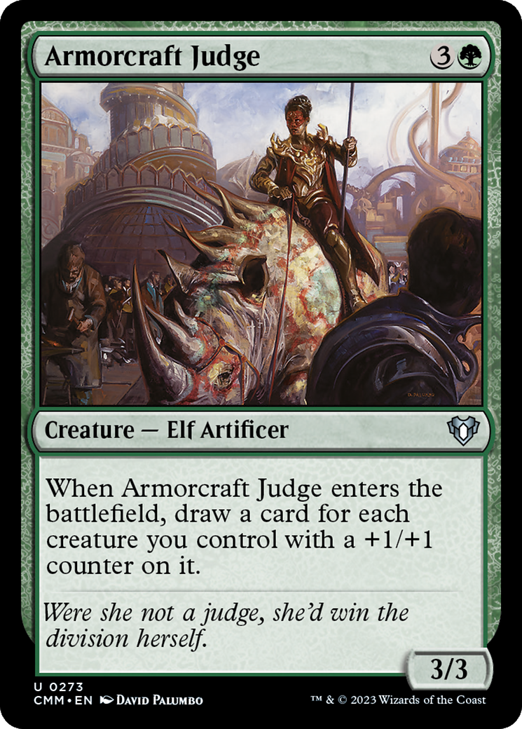 Armorcraft Judge [Commander Masters] | Cracking-Singles