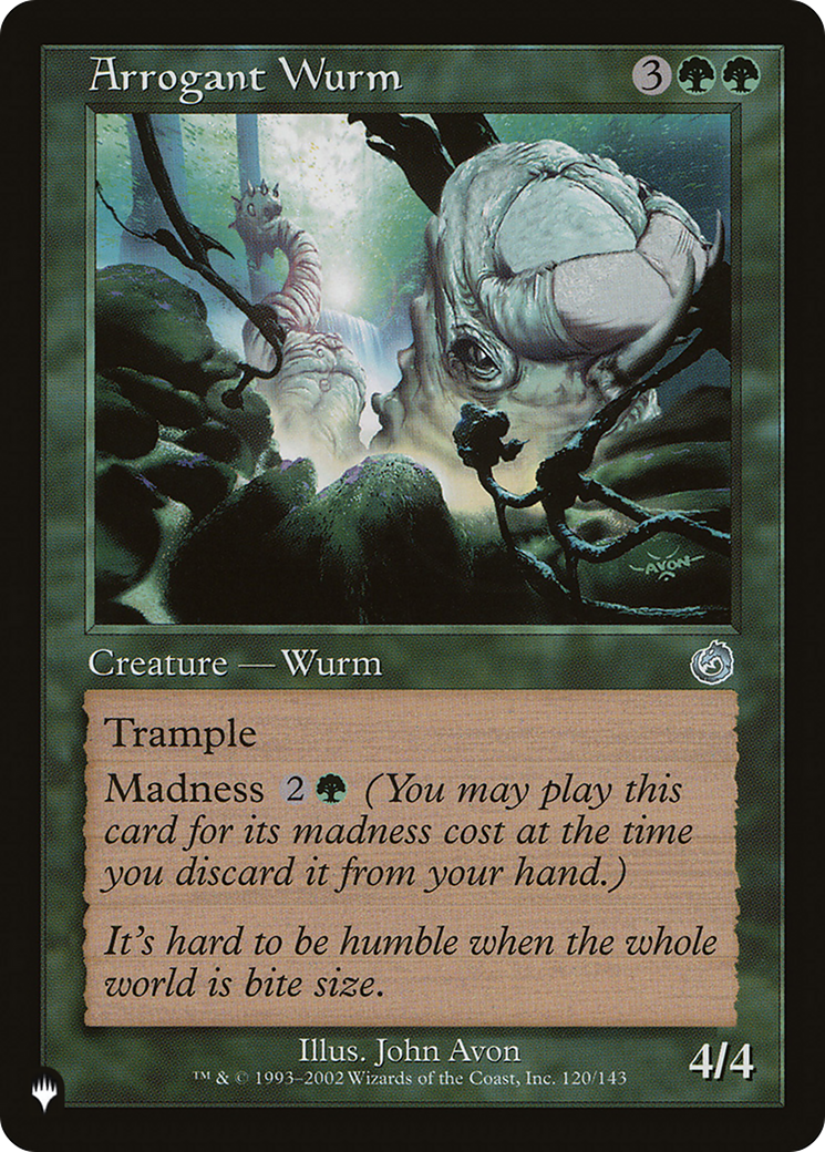 Arrogant Wurm [The List] | Cracking-Singles