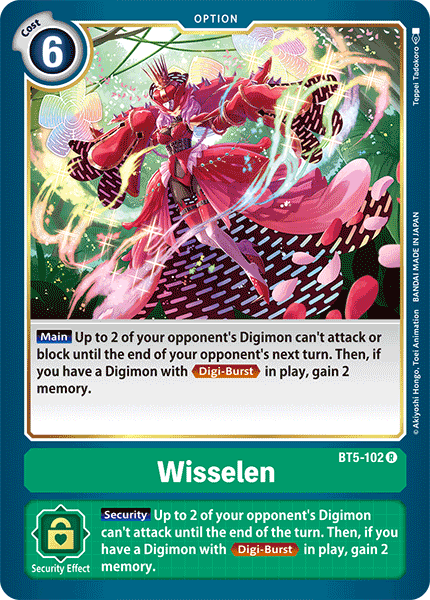 Wisselen [BT5-102] [Battle of Omni] | Cracking-Singles