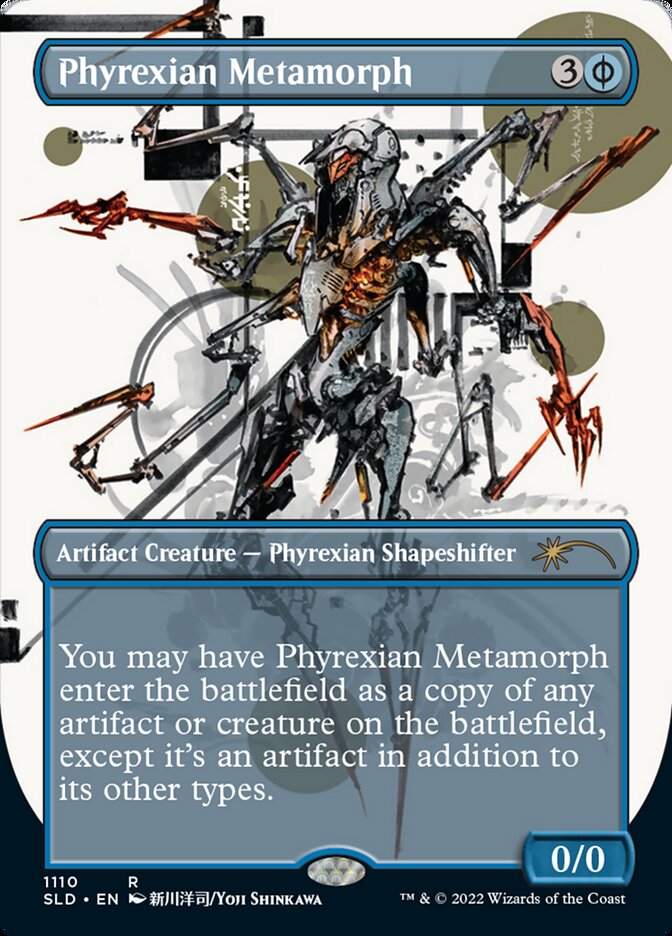 Phyrexian Metamorph (Borderless) [Secret Lair Drop Series] | Cracking-Singles