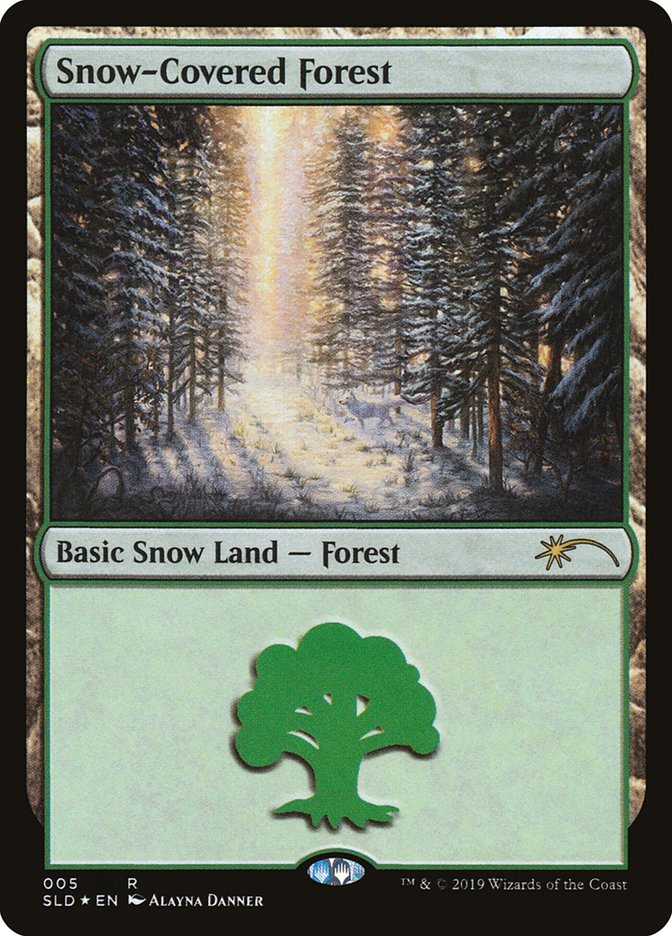 Snow-Covered Forest (005) [Secret Lair Drop Series] | Cracking-Singles