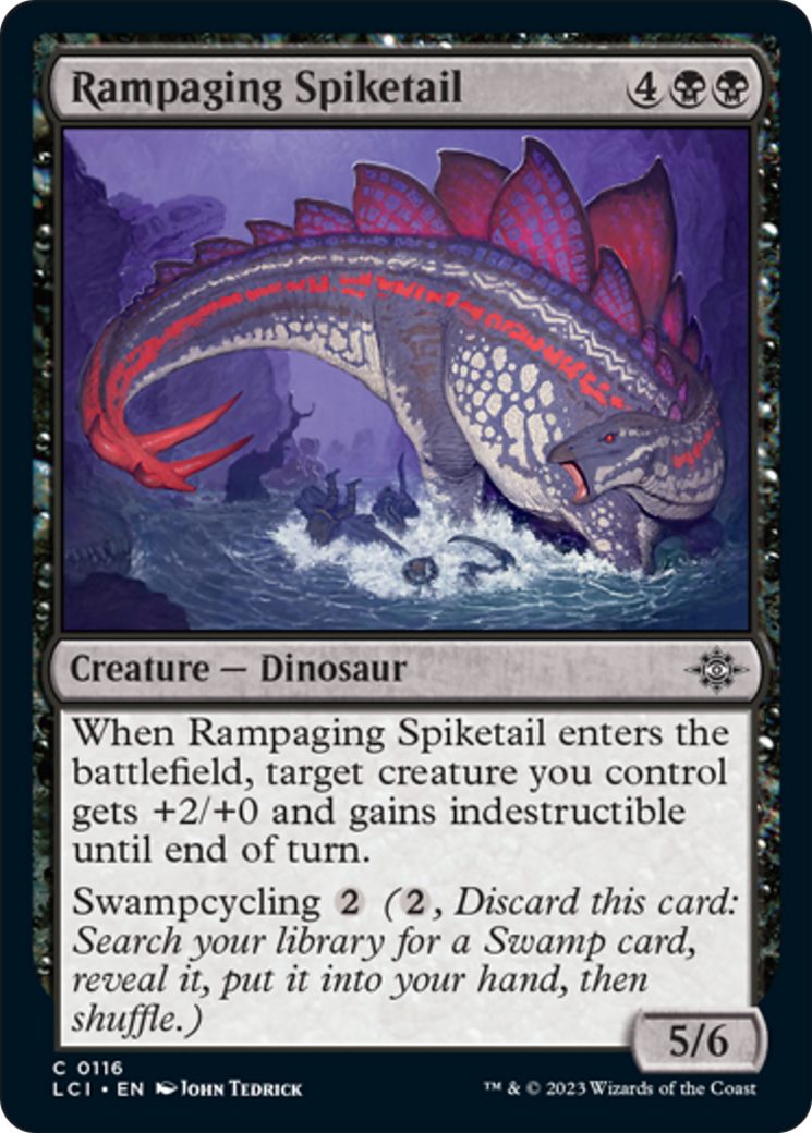 Rampaging Spiketail [The Lost Caverns of Ixalan] | Cracking-Singles