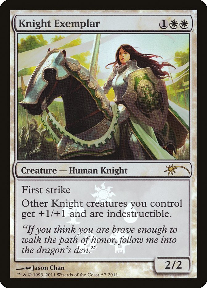 Knight Exemplar [Resale Promos] | Cracking-Singles