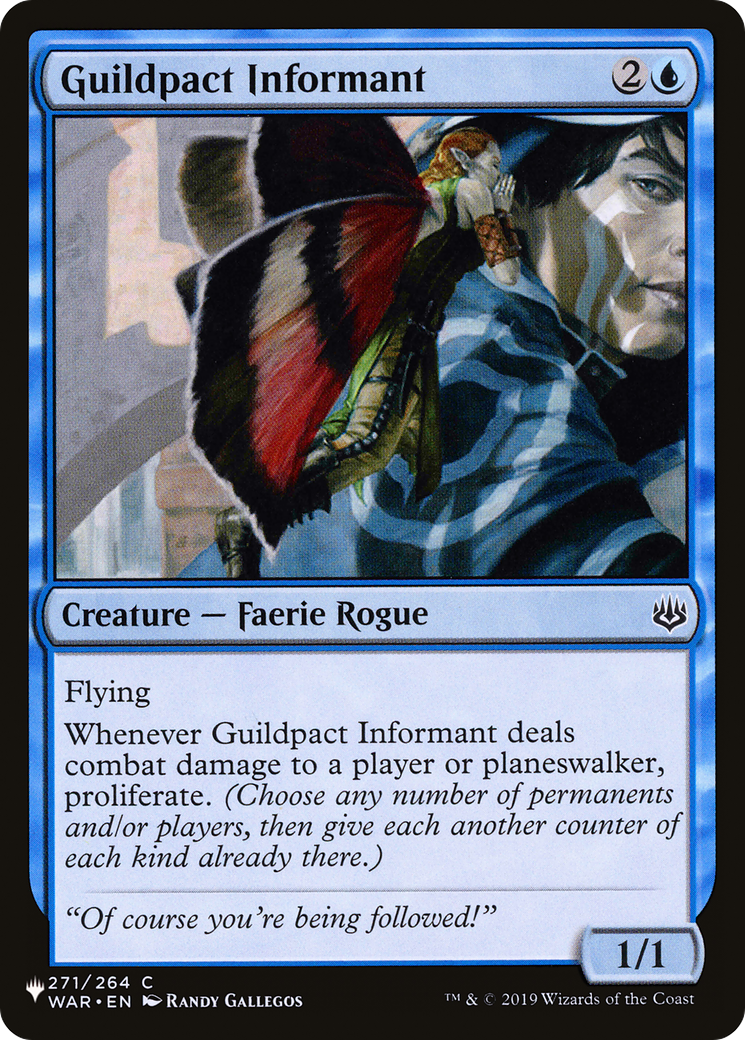 Guildpact Informant [The List] | Cracking-Singles