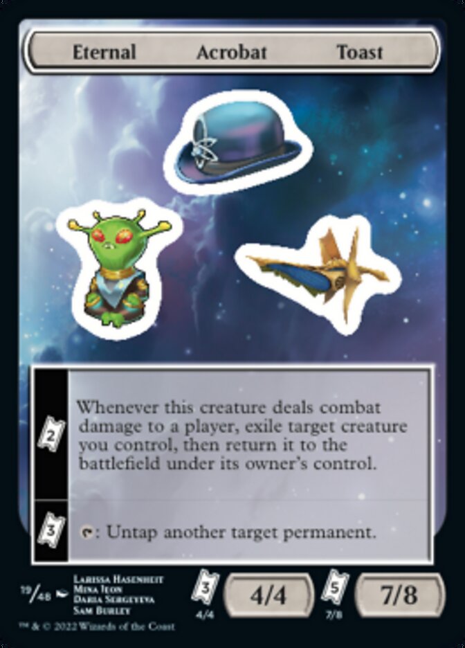 Eternal Acrobat Toast [Unfinity Stickers] | Cracking-Singles