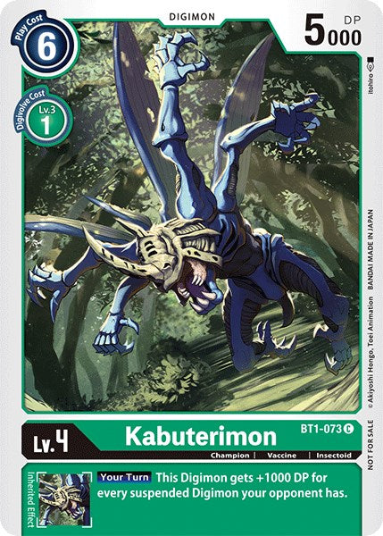 Kabuterimon [BT1-073] (Official Tournament Pack Vol.3) [Release Special Booster Promos] | Cracking-Singles