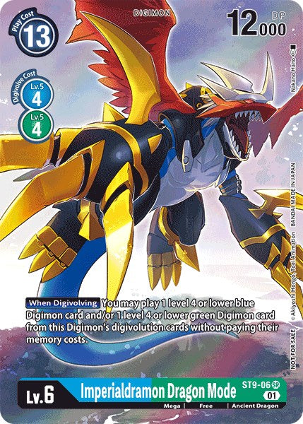 Imperialdramon Dragon Mode [ST9-06] (Alternative Art - Box Topper) [Digital Hazard] | Cracking-Singles