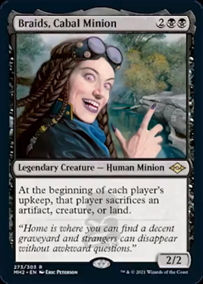 Braids, Cabal Minion (Foil Etched) [Modern Horizons 2] | Cracking-Singles