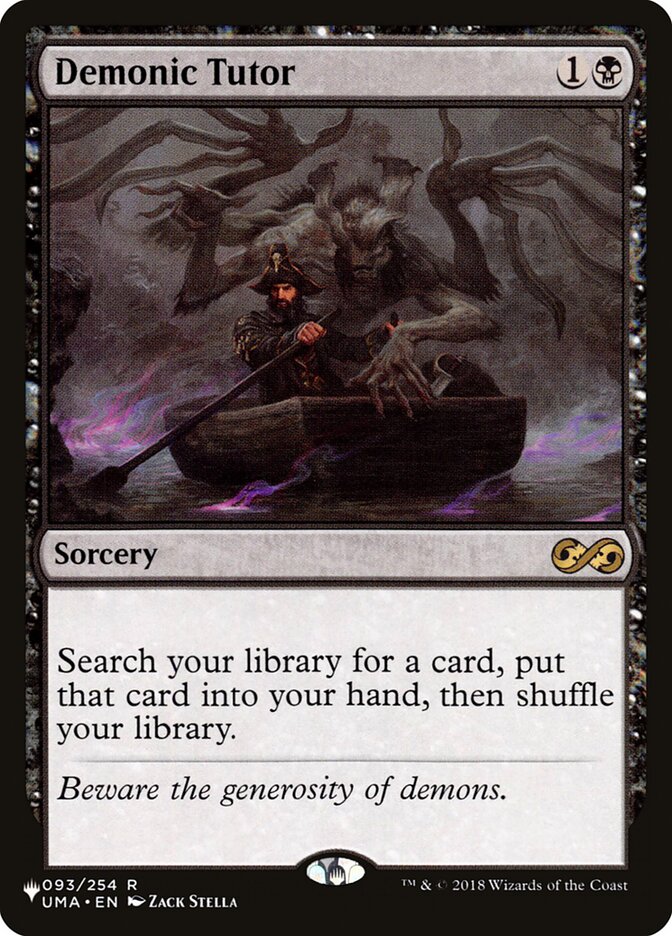 Demonic Tutor [The List] | Cracking-Singles