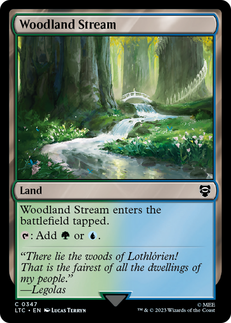 Woodland Stream [The Lord of the Rings: Tales of Middle-Earth Commander] | Cracking-Singles