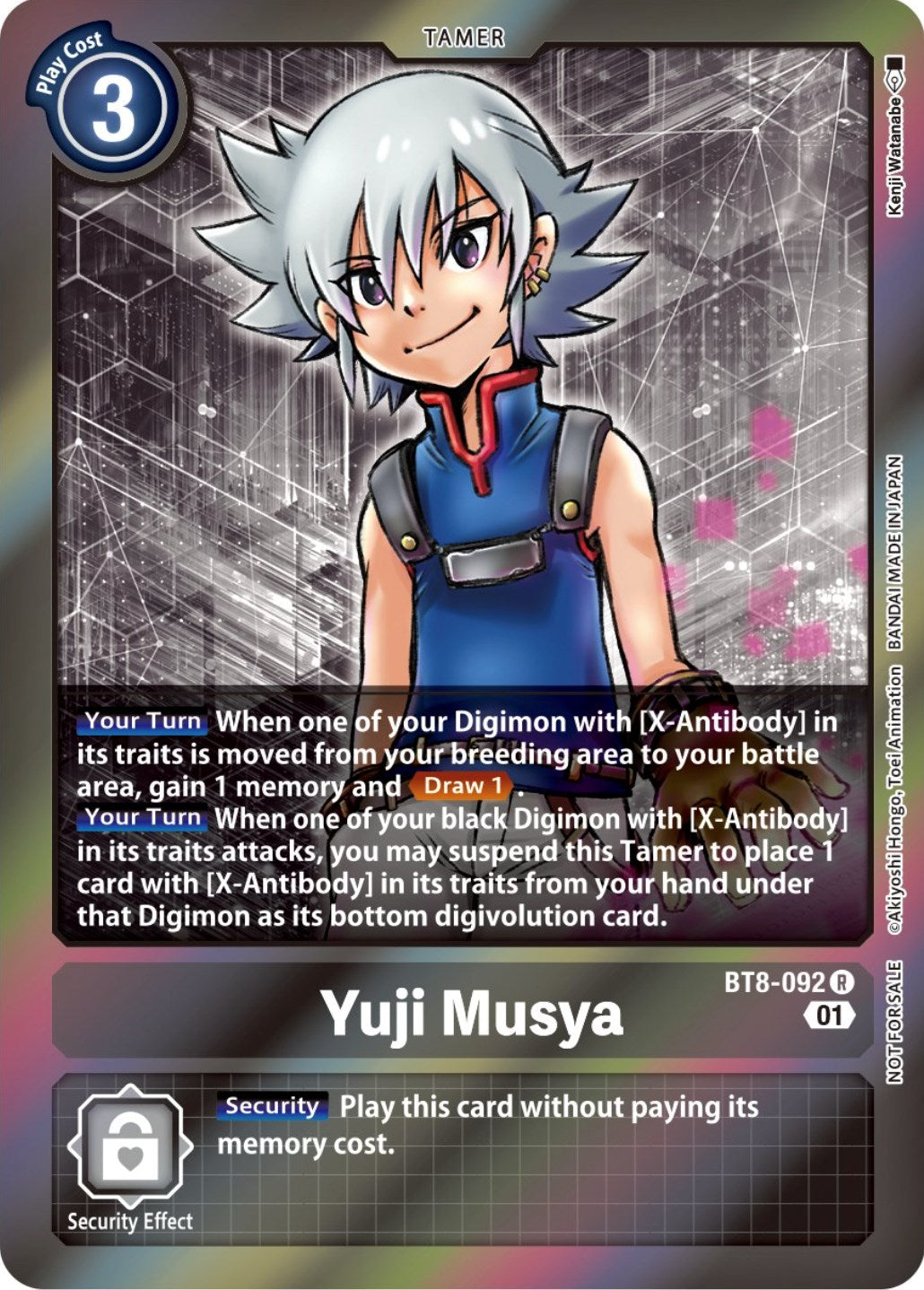 Yuji Musya [BT8-092] (Event Pack 4) [New Awakening Promos] | Cracking-Singles