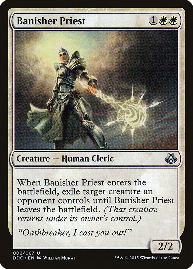 Banisher Priest [Duel Decks: Elspeth vs. Kiora] | Cracking-Singles