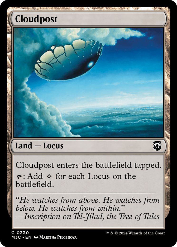 Cloudpost (Ripple Foil) [Modern Horizons 3 Commander] | Cracking-Singles