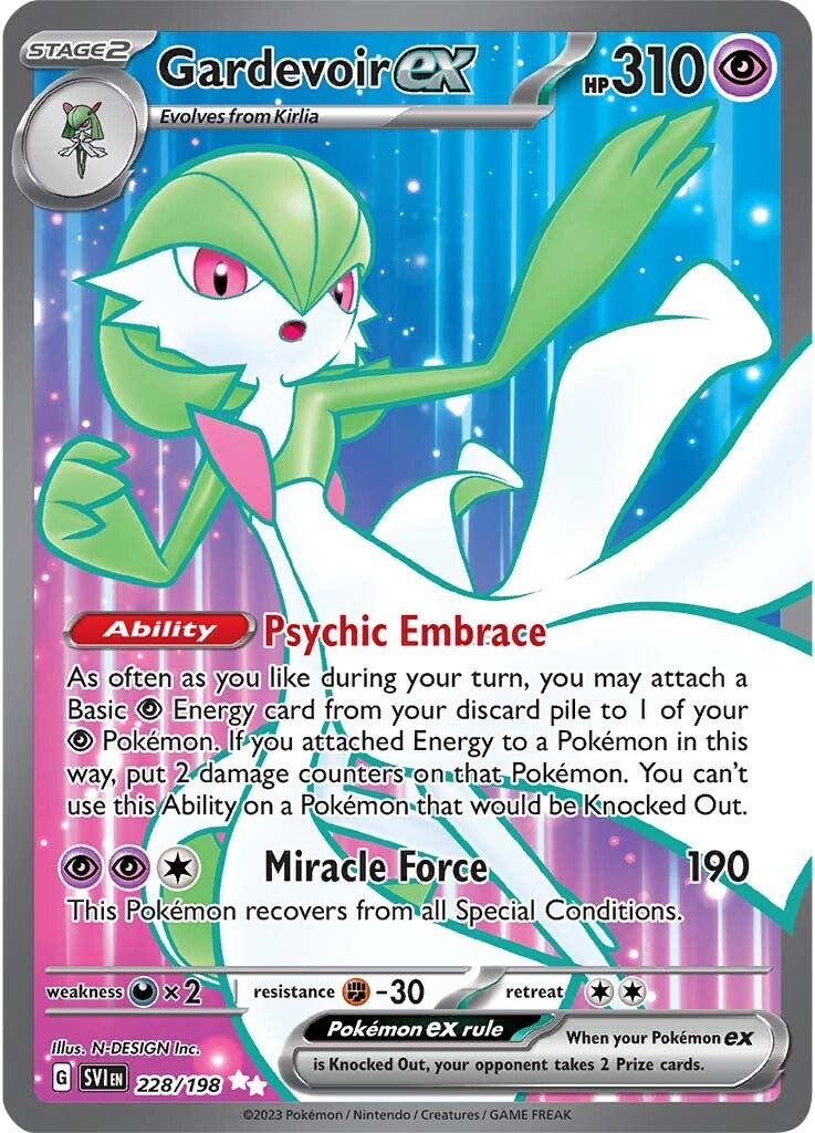 Gardevoir ex (228/198) [Scarlet & Violet: Base Set] | Cracking-Singles