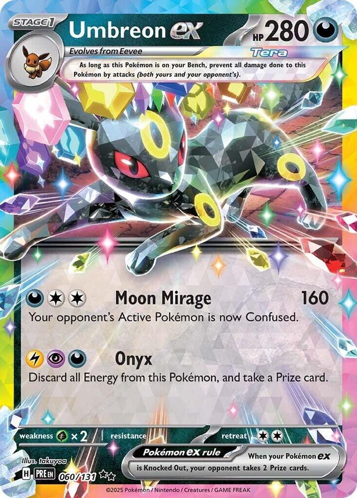 Umbreon ex (060/131) [Scarlet & Violet: Prismatic Evolutions] | Cracking-Singles