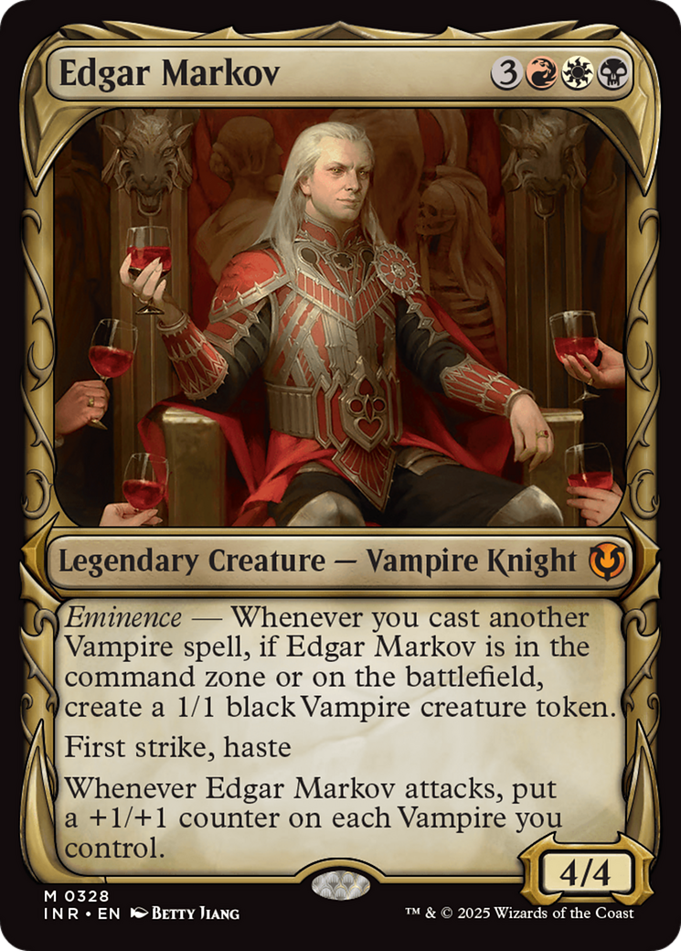 Edgar Markov (Showcase) [Innistrad Remastered] | Cracking-Singles