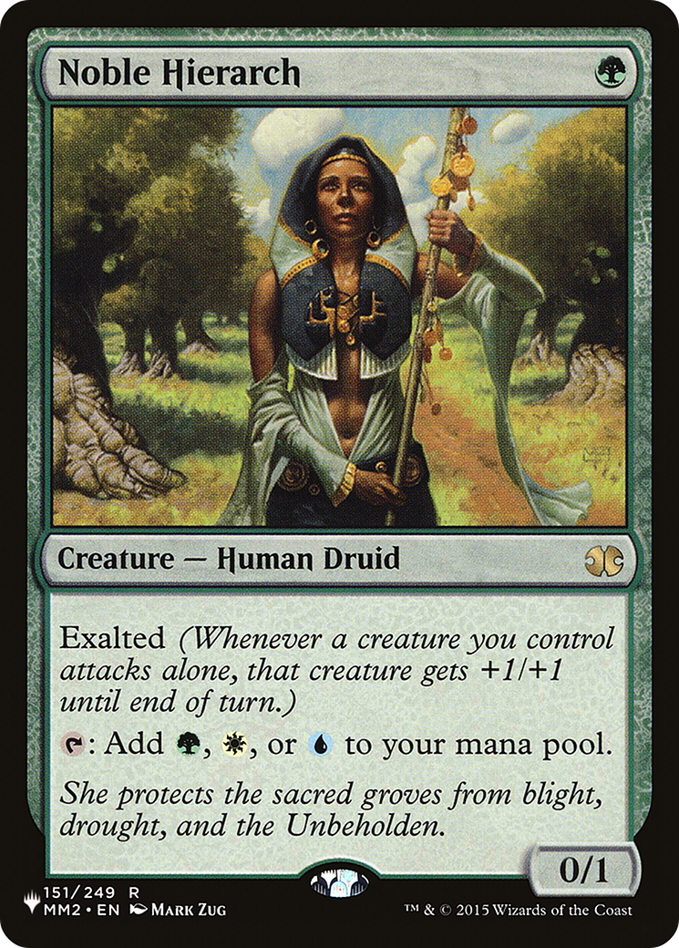 Noble Hierarch [The List] | Cracking-Singles