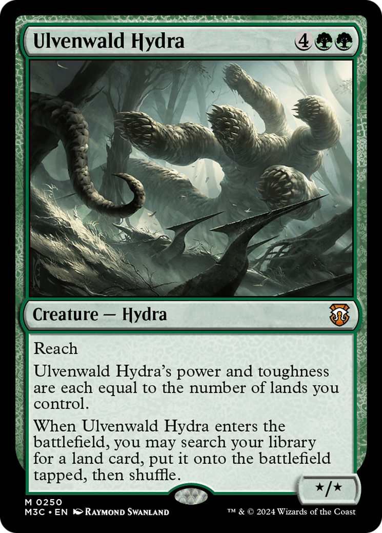 Ulvenwald Hydra (Ripple Foil) [Modern Horizons 3 Commander] | Cracking-Singles