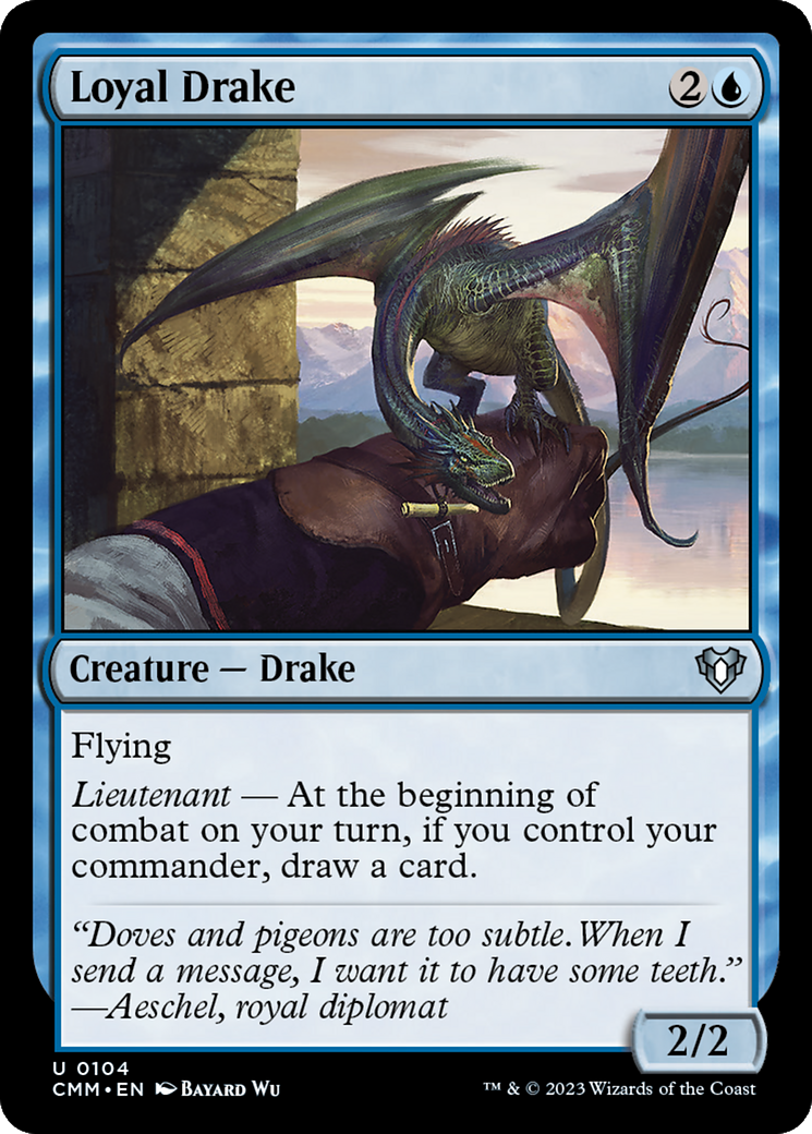 Loyal Drake [Commander Masters] | Cracking-Singles