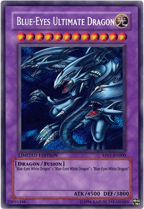 Blue-Eyes Ultimate Dragon [RP01-EN000] Secret Rare | Cracking-Singles