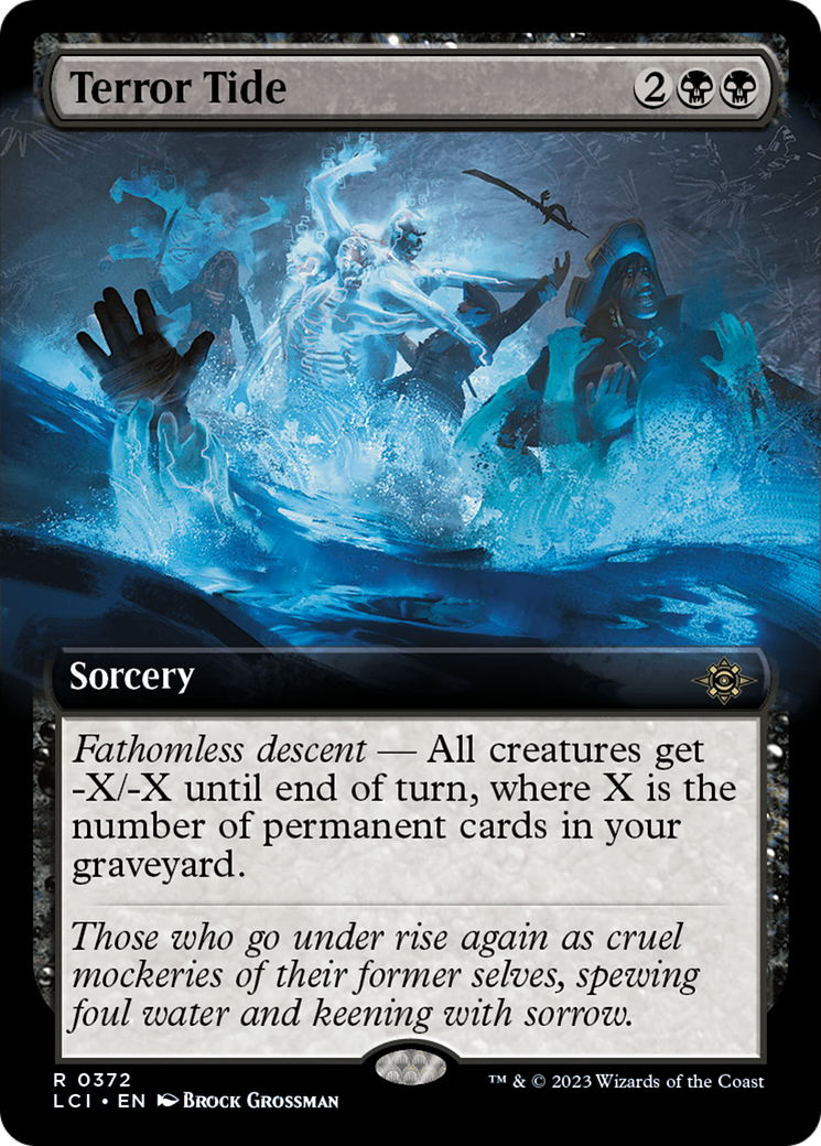 Terror Tide (Extended Art) [The Lost Caverns of Ixalan] | Cracking-Singles