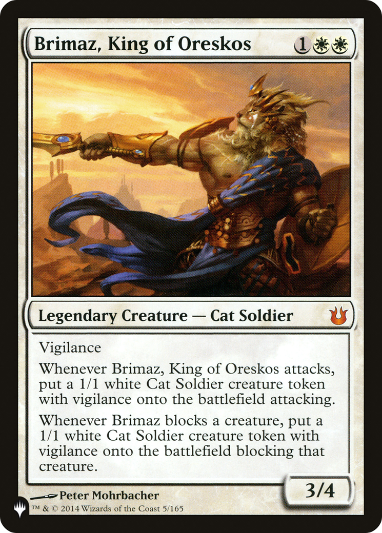 Brimaz, King of Oreskos [The List] | Cracking-Singles