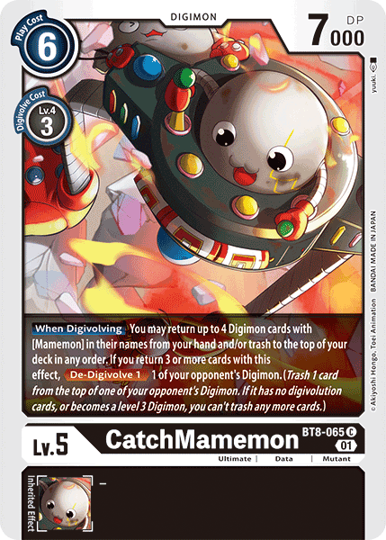 CatchMamemon [BT8-065] [New Awakening] | Cracking-Singles