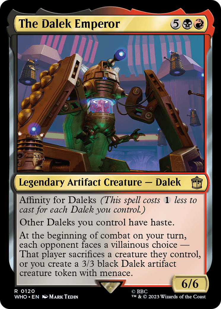 The Dalek Emperor (Extended Art) [Doctor Who] | Cracking-Singles