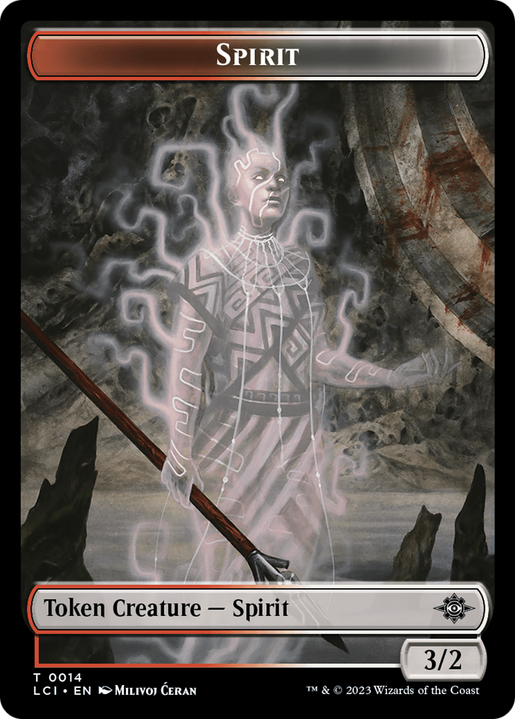 Spirit Token [The Lost Caverns of Ixalan Tokens] | Cracking-Singles