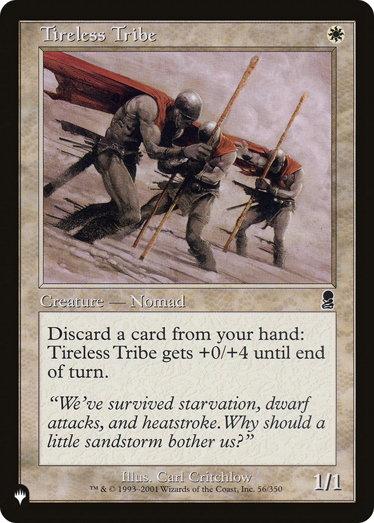 Tireless Tribe [The List Reprints] | Cracking-Singles