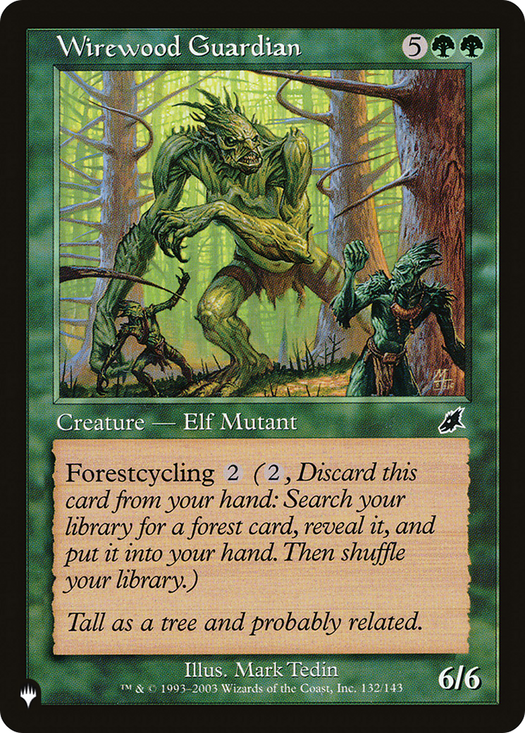 Wirewood Guardian [The List Reprints] | Cracking-Singles