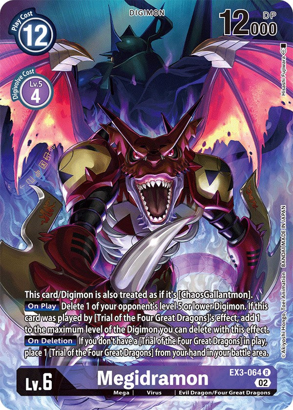 Megidramon [EX3-064] (Alternate Art) [Draconic Roar] | Cracking-Singles