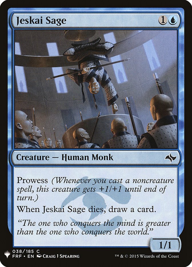 Jeskai Sage [Mystery Booster] | Cracking-Singles